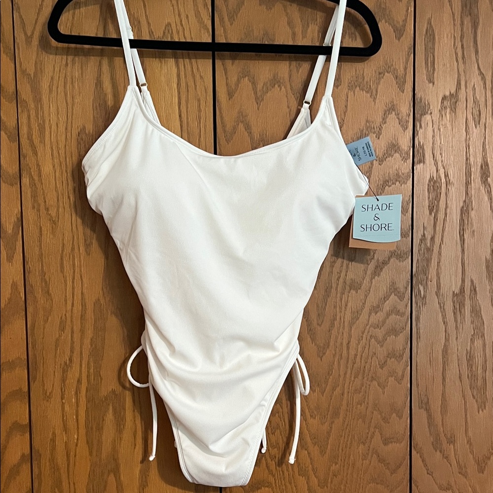 Shade & Shore Elegant White Swimwear